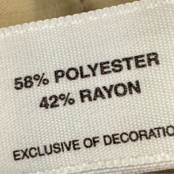 Cutter & Buck tan khaki pleated cuffed golf slacks pants size 35x26
 b22 - Picture 4 of 6